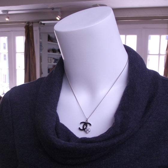 Camelia CC Logo Necklace