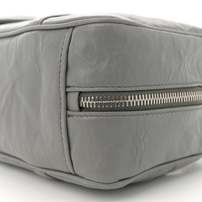 Prada Nappa Antique Small Re-Edition 2001 Two Handle Crossbody Bag Ardesia 11 of 15