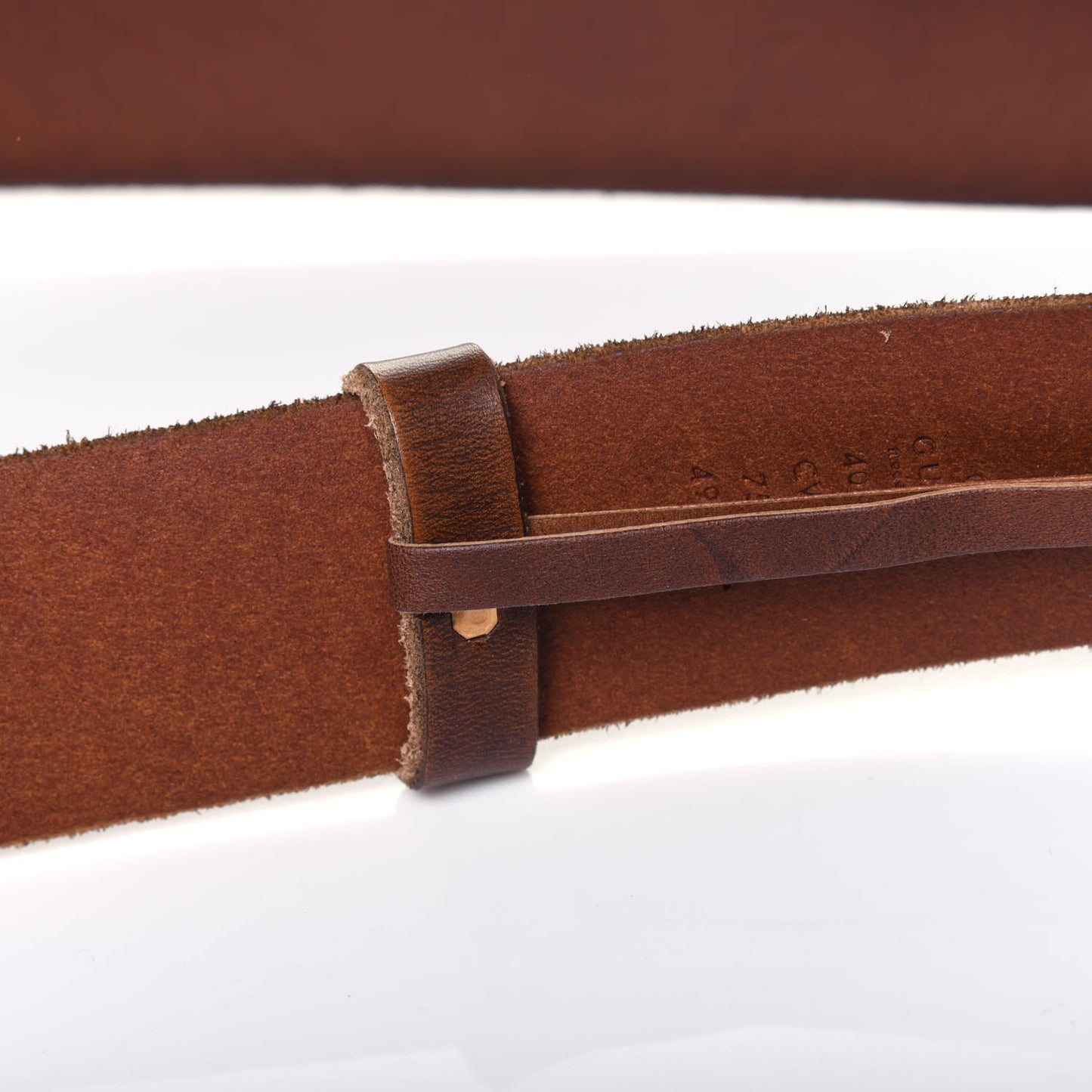 Faded Calfskin Double G 40mm Belt 75 30 Cuir