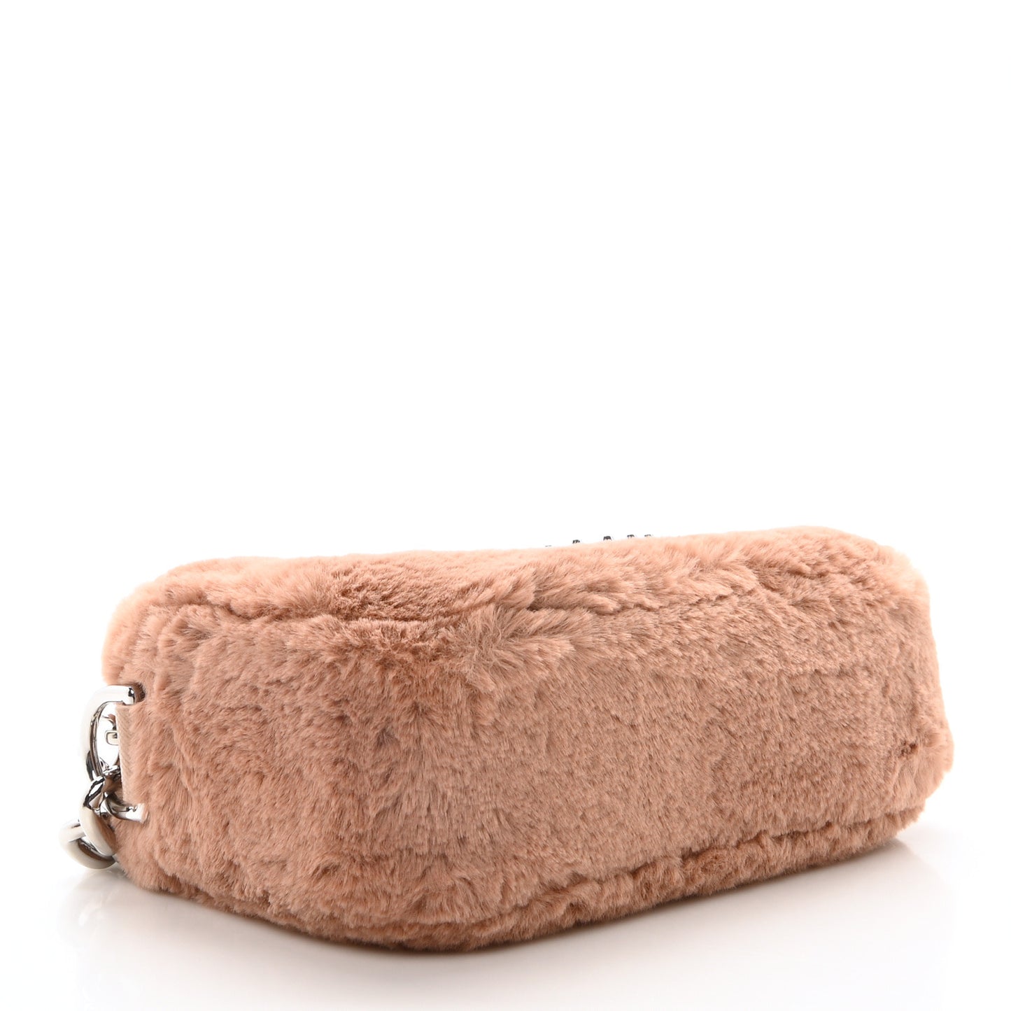 Faux Fur Plush Snapshot Camera Bag Fluffy Rose