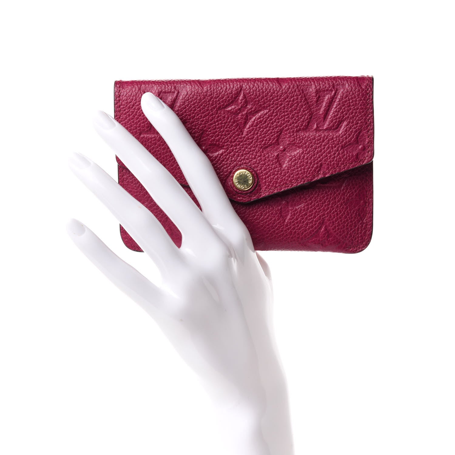 Louis Vuitton Empreinte Key Pouch Grape 2 of 7