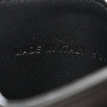 Christian Dior Supple Calfskin Cannage Caro Freesia Card Holder Black 7 of 8