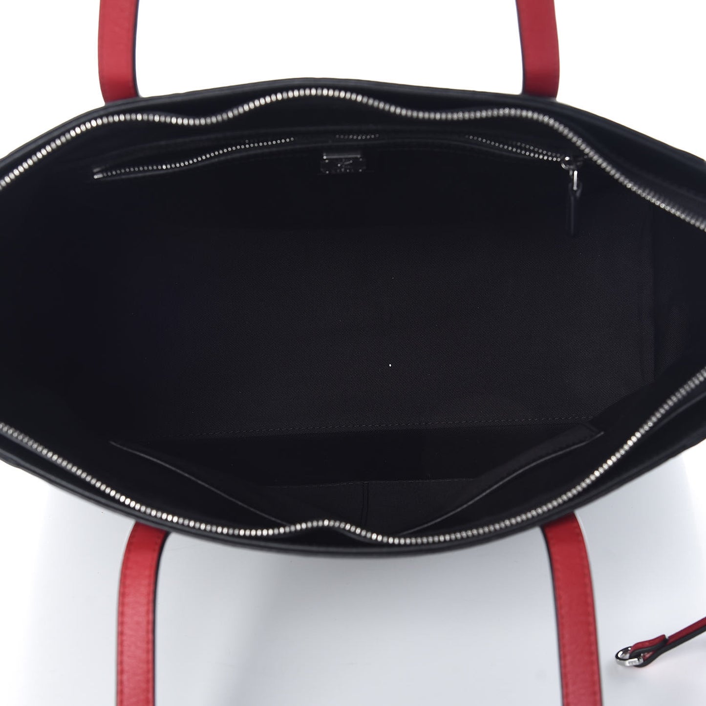 Calfskin Ottomar Monogram Medium Klara Shopper Tote Black