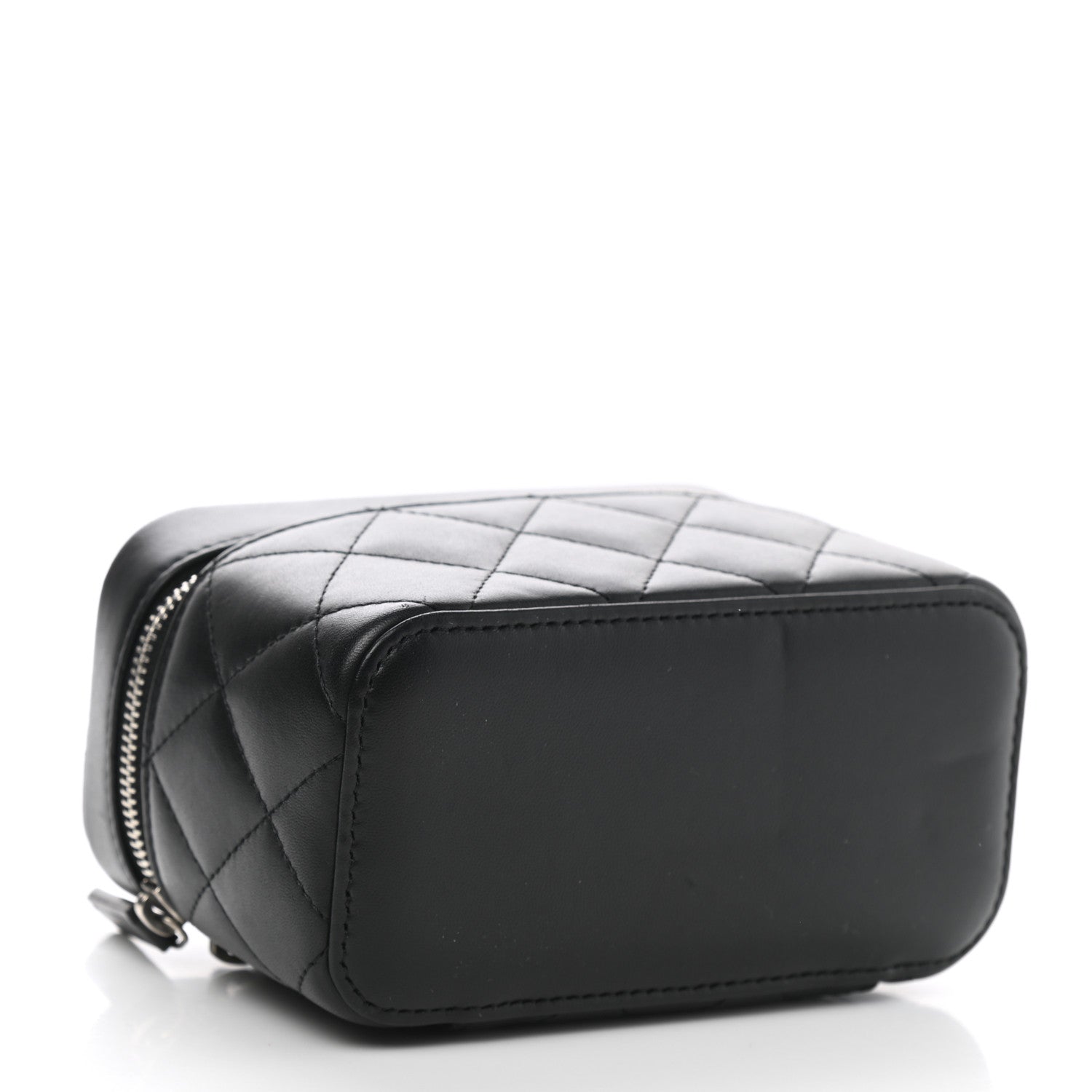 Chanel Lambskin Quilted Watch Case Black 4 of 7