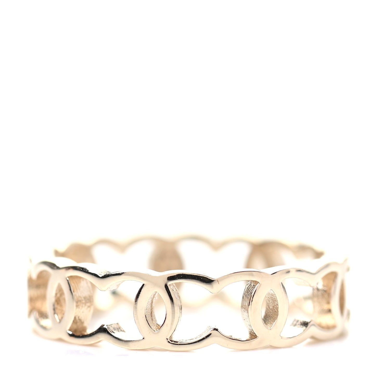 Metal CC Ring 6 52 Gold