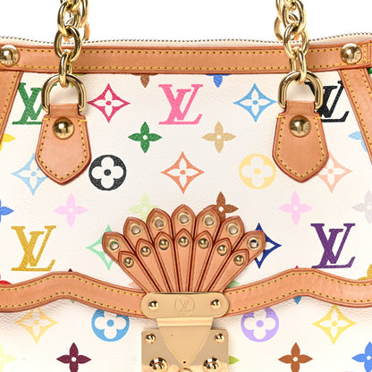 Louis Vuitton Monogram Multicolor Gracie MM White 8 of 10