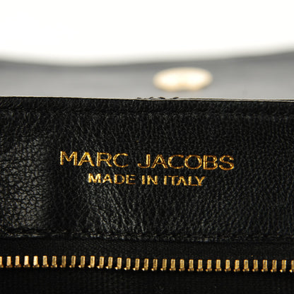Marc Jacobs Lacquered Lambskin Quilted The Large Single Flap Black 6 of 8