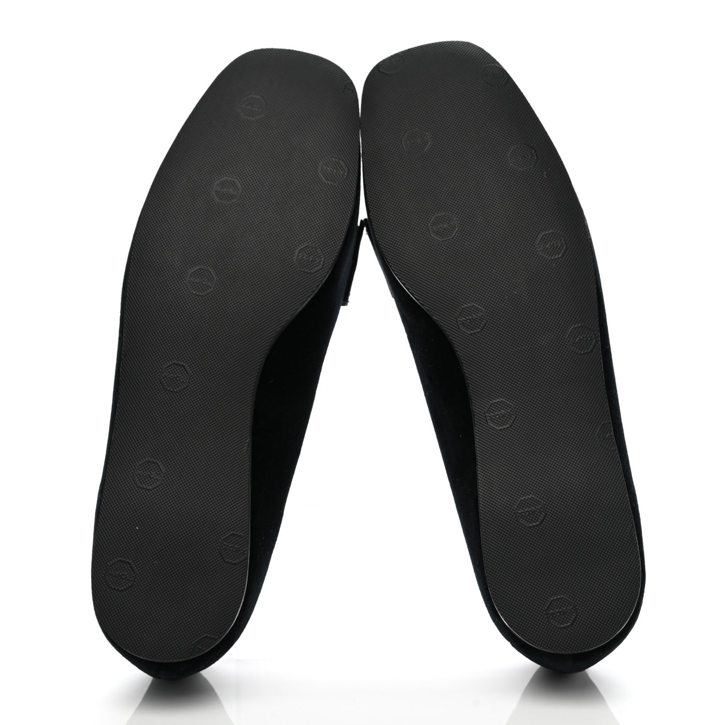 Velvet Etoile Pearl Embellished Loafers 37 Black