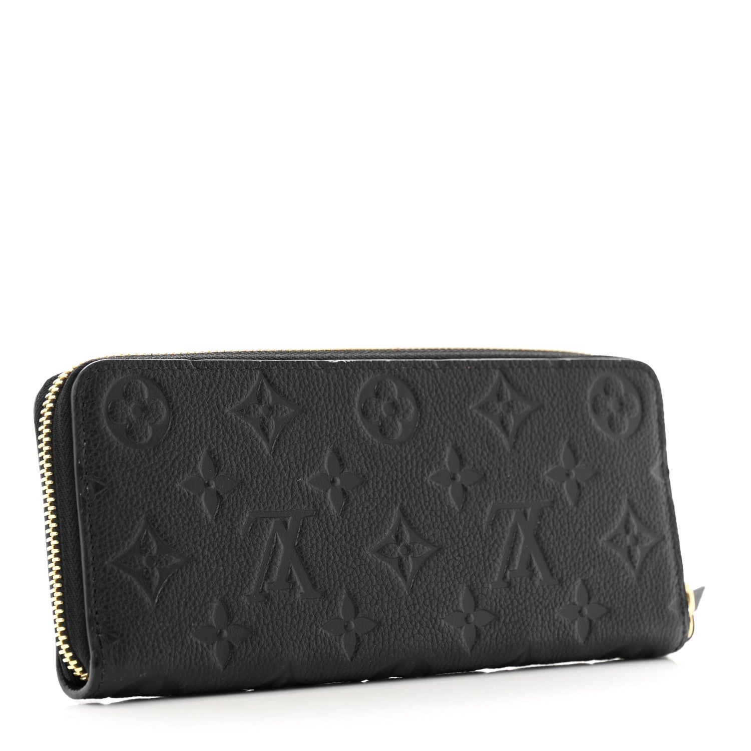 Louis Vuitton Empreinte Clemence Wallet Black 3 of 8