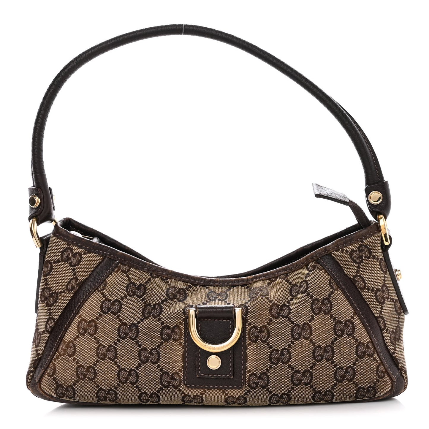 Monogram D Ring Abbey Pochette Brown