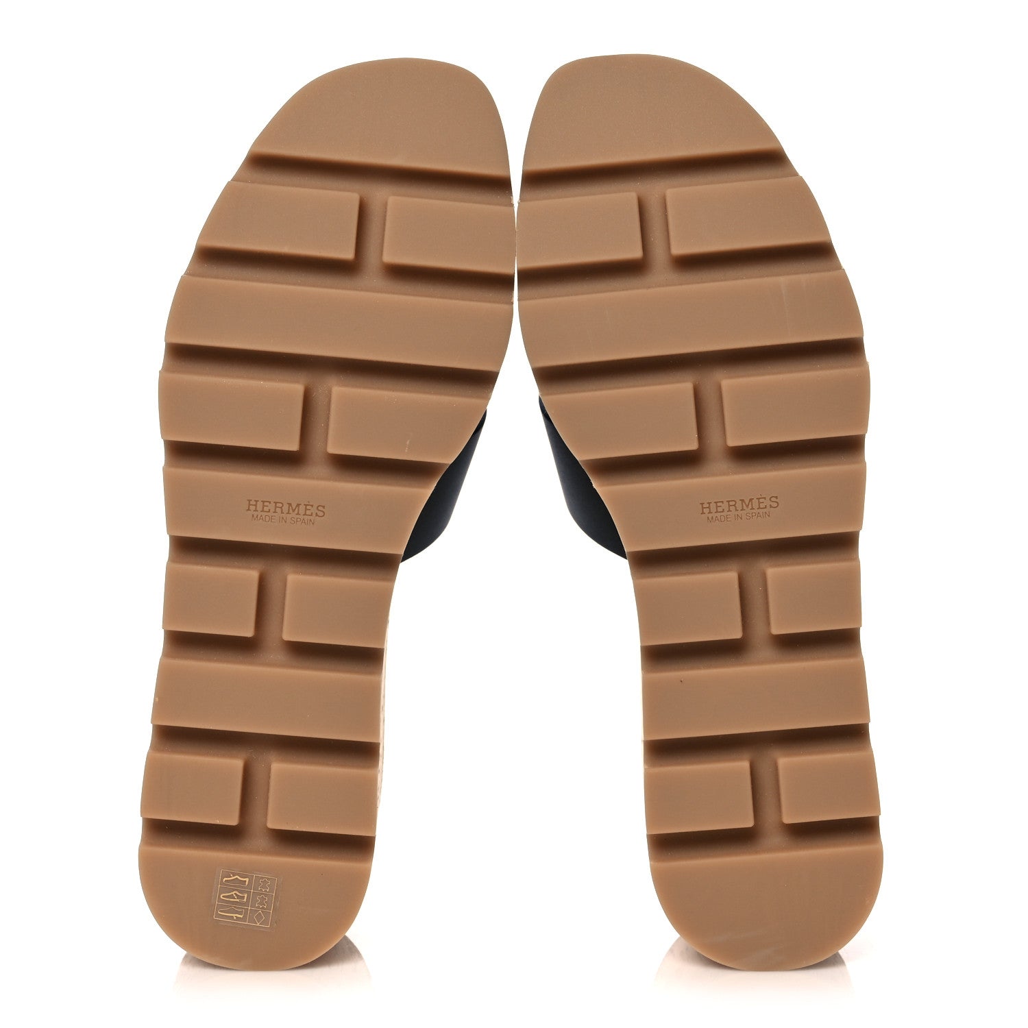 Hermes Calfskin Cork Eze 30 Sandals 39 Black 5 of 9