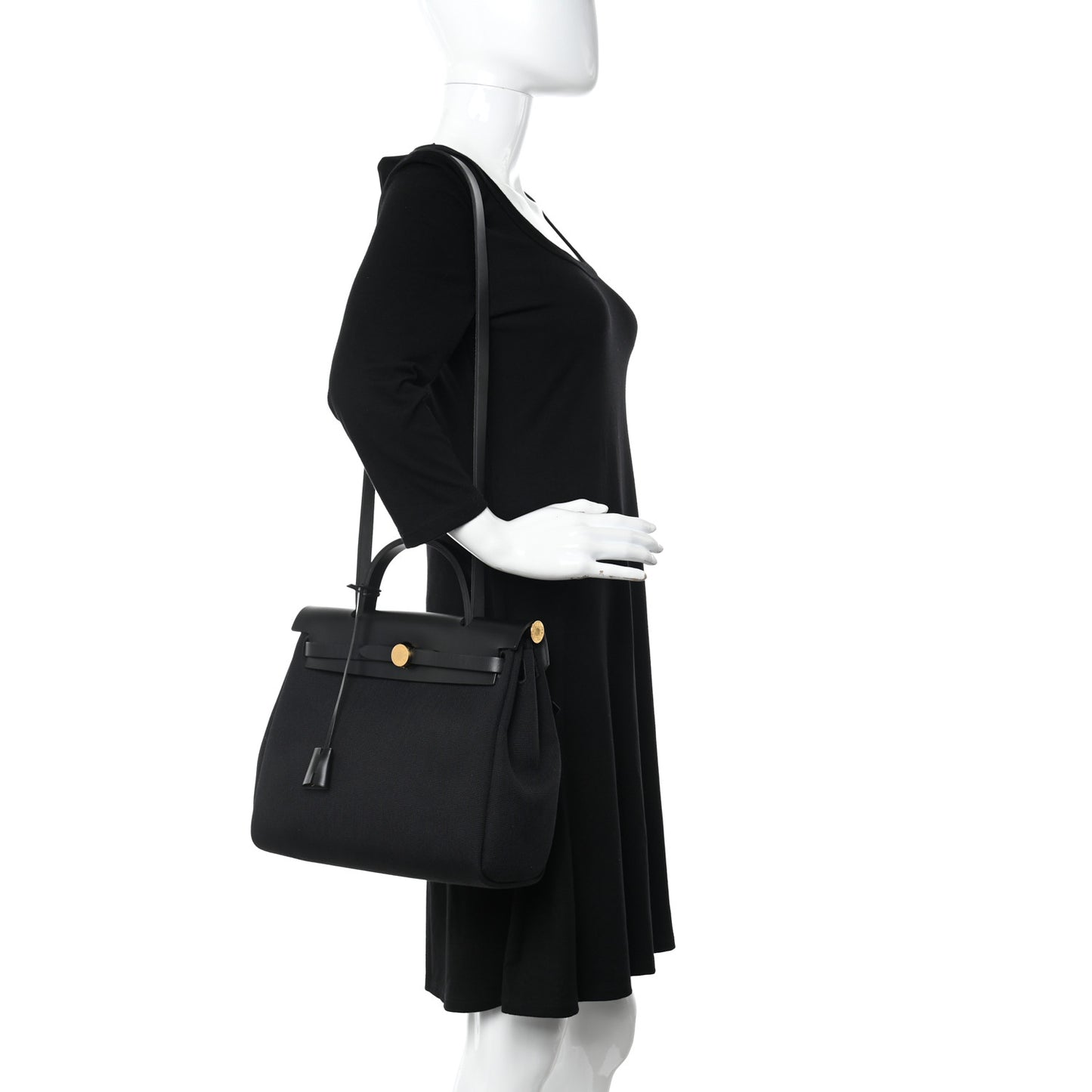 Military Toile Vache Hunter Herbag Zip PM 31 Black