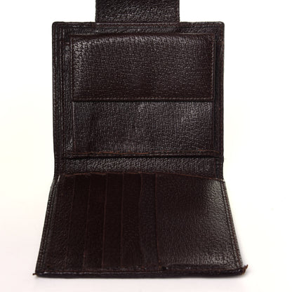 Gucci Monogram Web Ladies Web French Wallet Brown 6 of 13