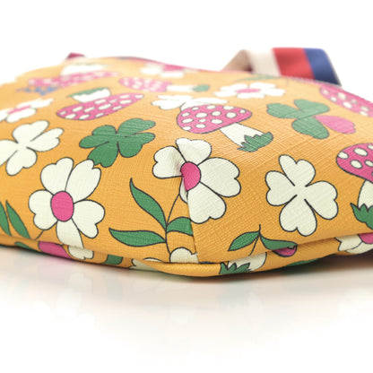 Gucci Supreme Childrens Mushroom Print Belt Bag Yellow 10 of 10