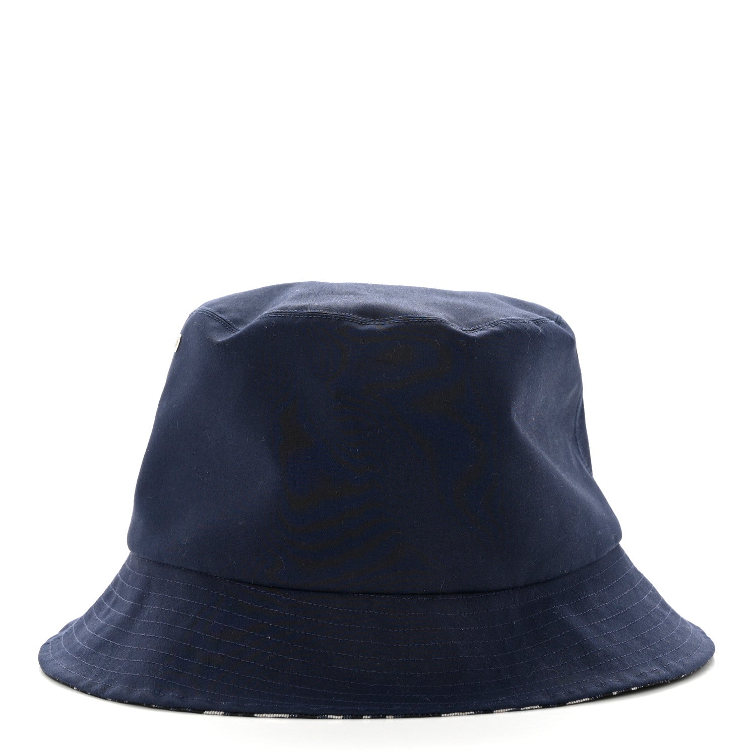 Christian Dior Oblique Reversible Teddy-D Brim Bucket Hat 58 Blue 6 of 15