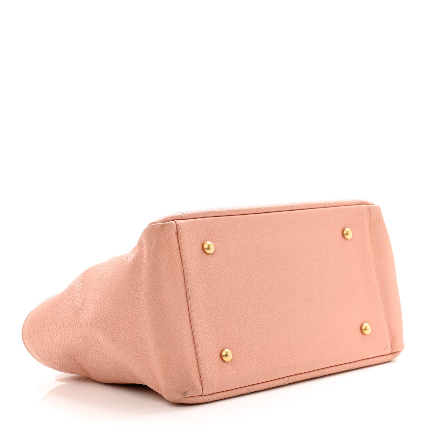 Chanel Caviar Quilted Petit Timeless Shopping Tote PTT Pink 4 of 16