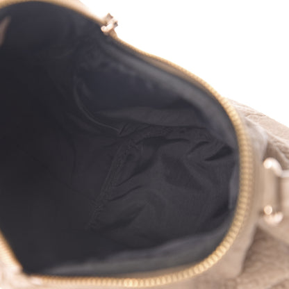 Alexander Wang Pebbled Lambskin Angela Pochette Latte Rose Gold Hardware 4 of 12