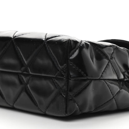 Chanel Vinyl Quilted In the Business Flap Bag Black 10 of 11