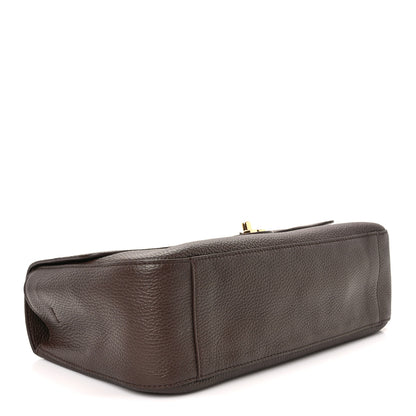 Chanel Grained Calfskin Small Souplissimo Maxi Flap Brown 3 of 10