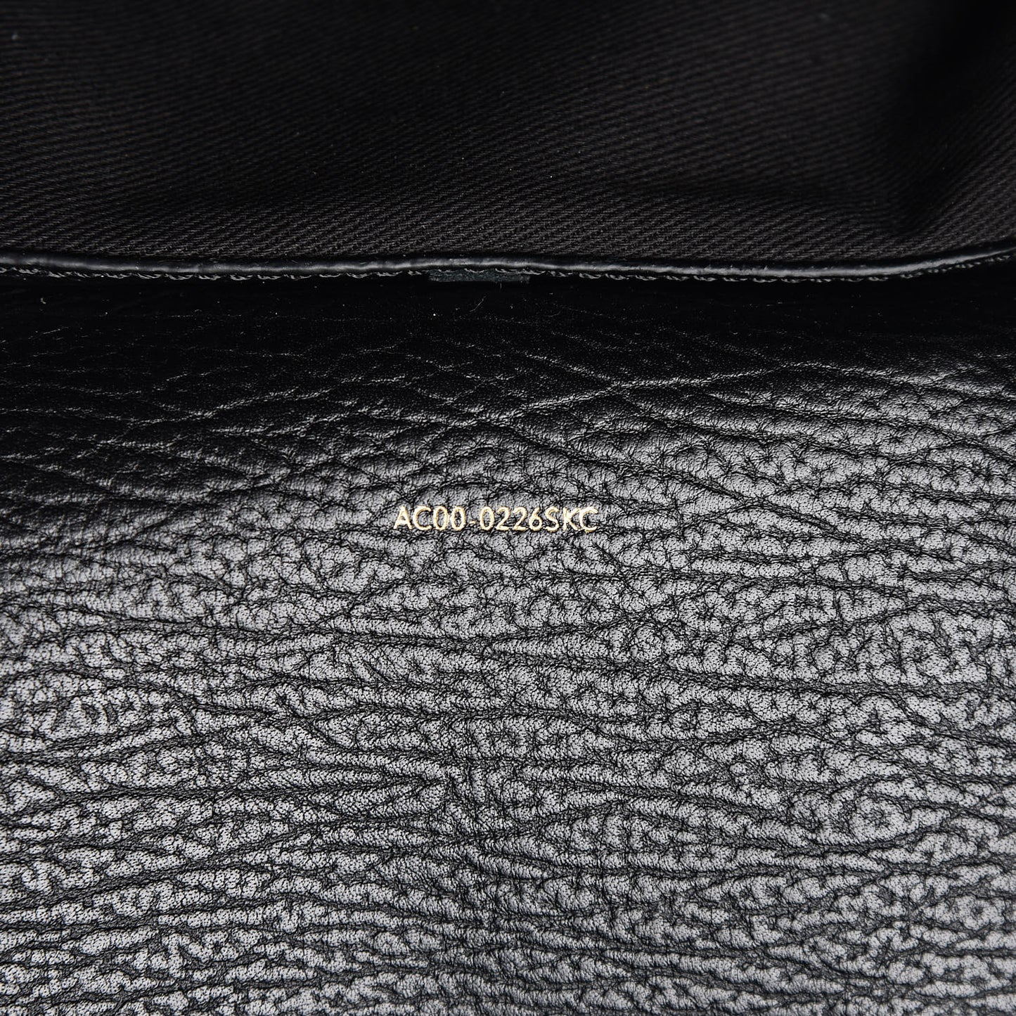 3.1 Textured Calfskin Mini Pashli Satchel Black