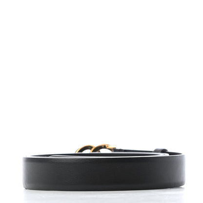 Chanel Calfskin Paris Button CC Belt 85 34 Black 2 of 8