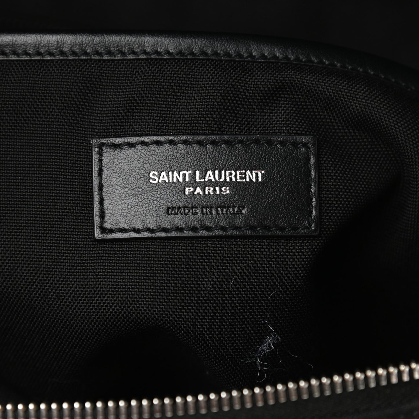 Canvas Calfskin Sid Backpack Black