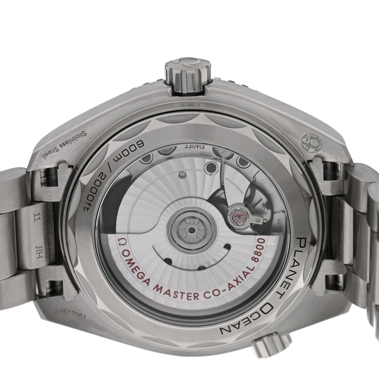 Stainless Steel 39.5mm Seamaster Planet Ocean Automatic Watch Blue 215.30.40.20.03.001