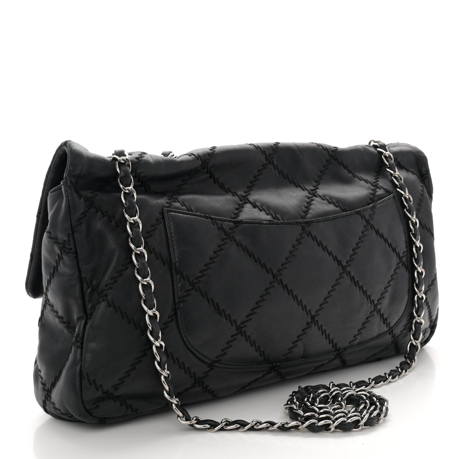 Chanel Lambskin Ultimate Stitch Maxi Flap Black 3 of 11