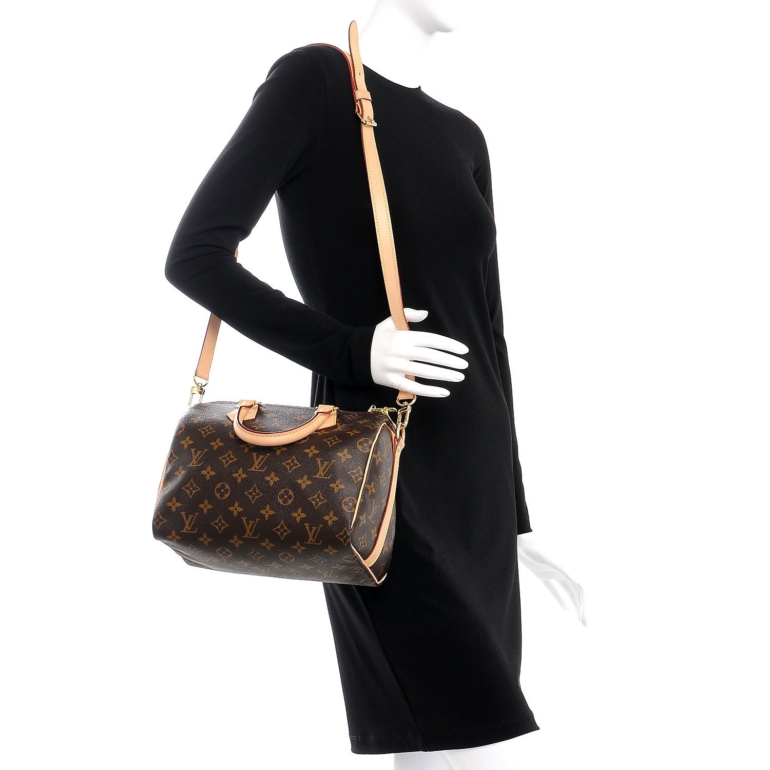 Louis Vuitton Monogram Speedy Bandouliere 25 2 of 8