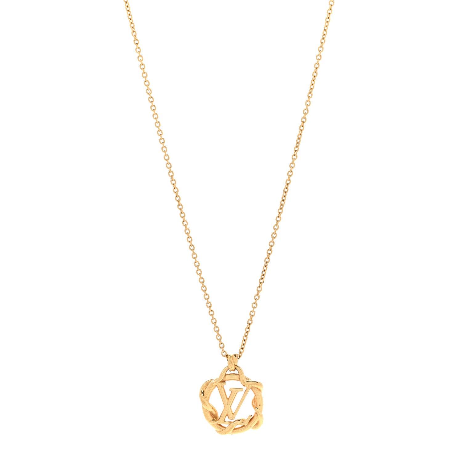 Louis Vuitton Metal Garden Louise Necklace 1 of 7