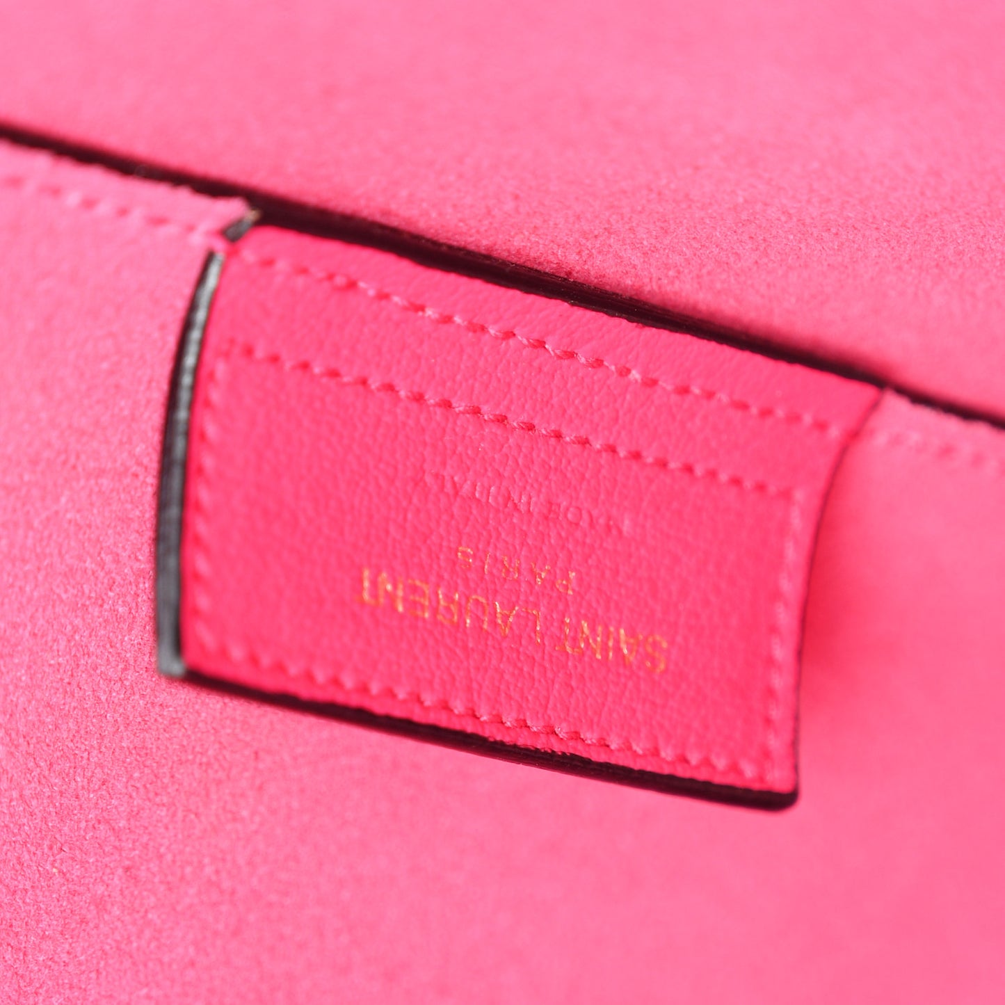 Calfskin Large Shopping Tote Fuchsia