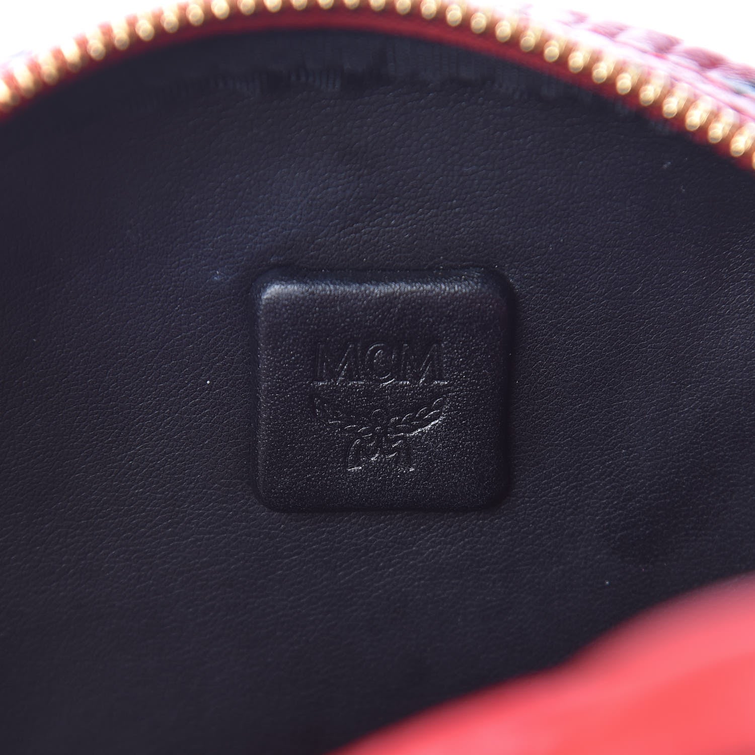 MCM Visetos Small Stark Backpack Red 8 of 12