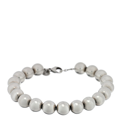 Tiffany Sterling Silver 10mm HardWear Ball Bracelet 1 of 3