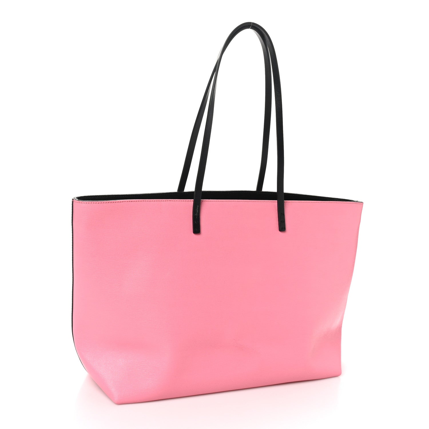 Fendi Vitello Elite Cuoio Monster Buggies Medium Roll Tote Lollypop Black 3 of 11