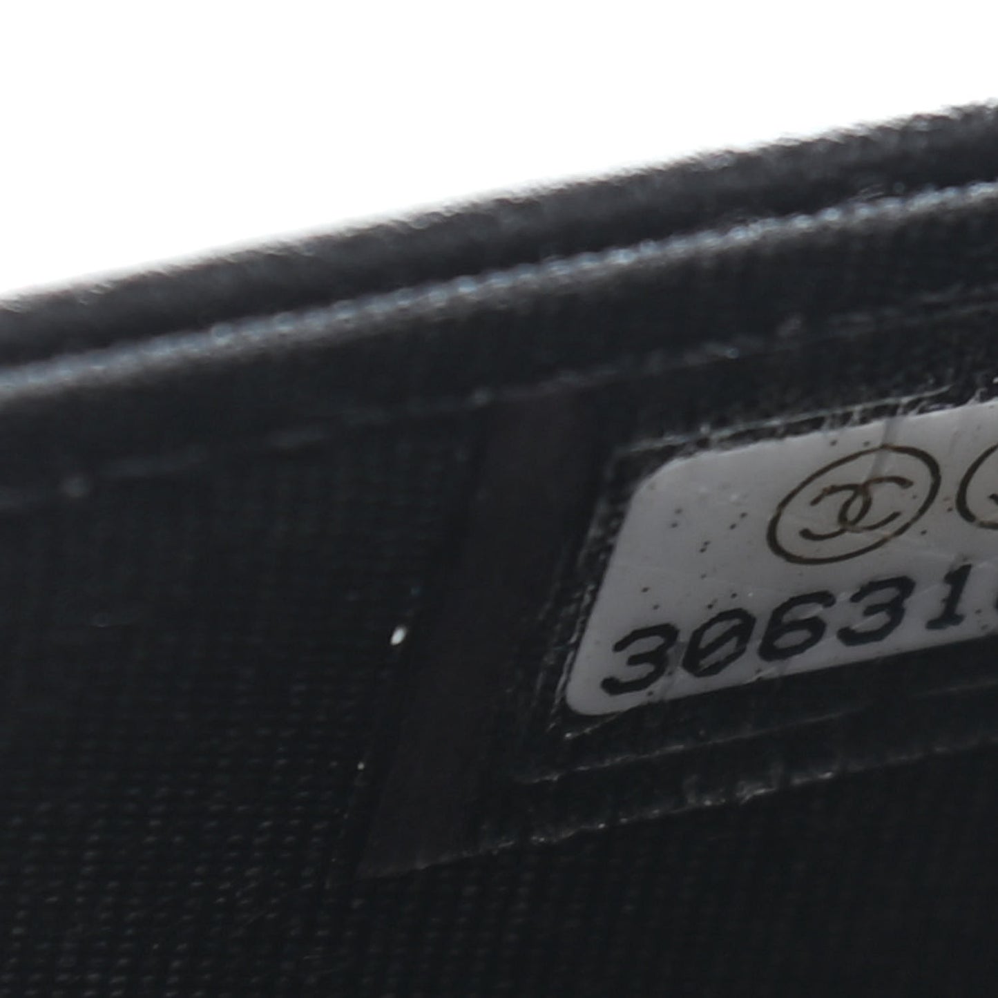 Caviar Quilted Vintage Mademoiselle Wallet On Chain WOC Black
