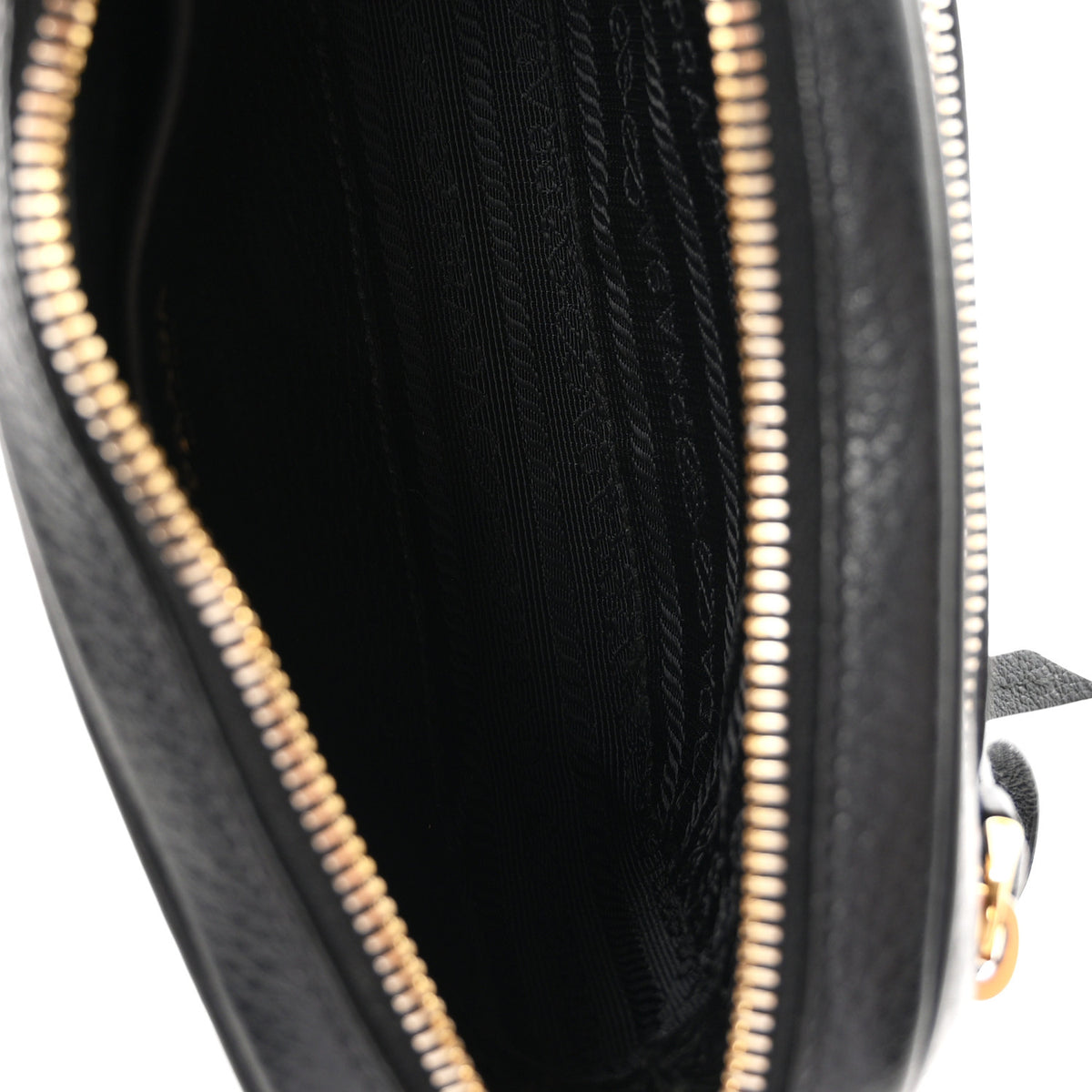 Vitello Daino Belt Bag Black