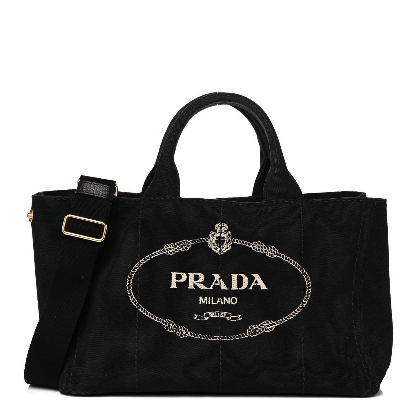 Canapa Logo Tote Black