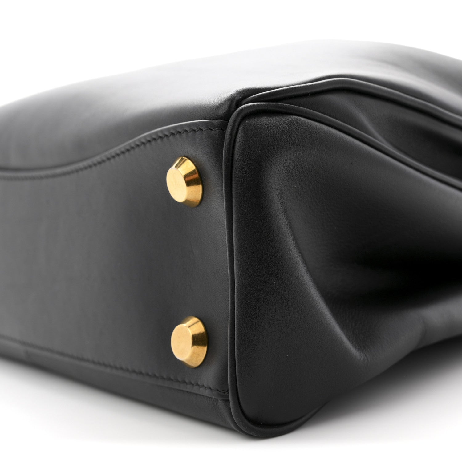 Balenciaga Natural Smooth Calfskin Small Rodeo Top Handle Handbag Black 10 of 10