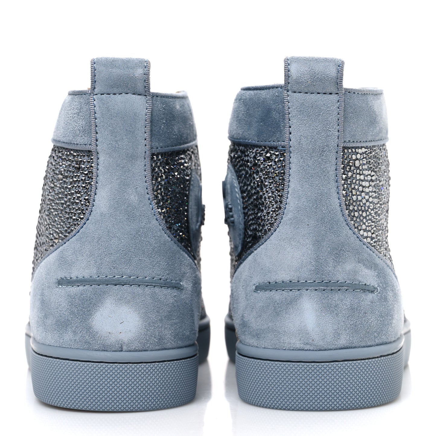Veau Velours Strass Mens Louis Orlato Flat Sneakers 40 Squale