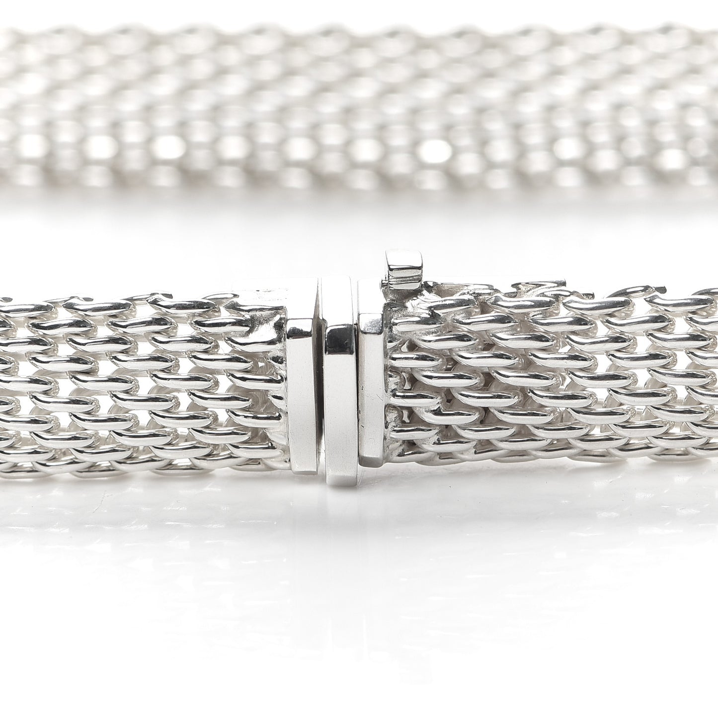 Sterling Silver Somerset Mesh Necklace