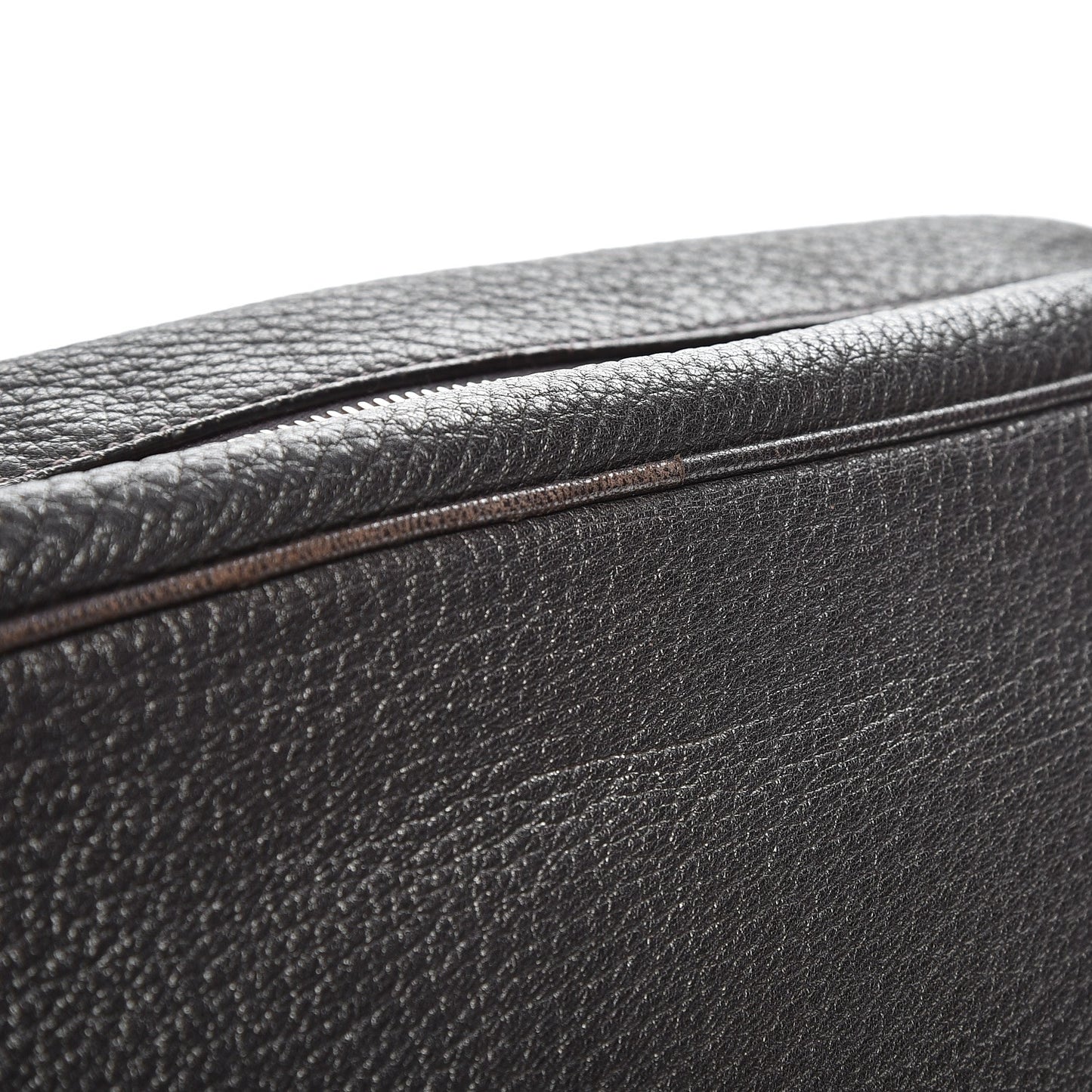Cervo Deerskin Crossbody Dark Brown