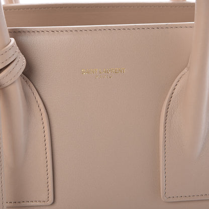 Saint Laurent Calfskin Small Sac De Jour Dark Beige 6 of 13