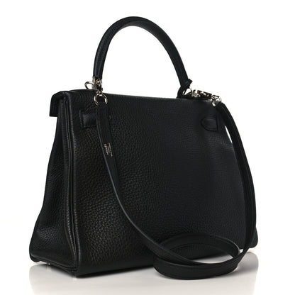 Hermes Togo Kelly Retourne 28 Black 3 of 9