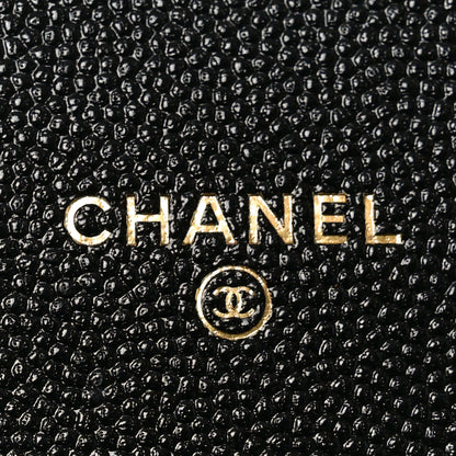 Chanel Caviar Quilted Medium Golden Class Pouch Black 6 of 11