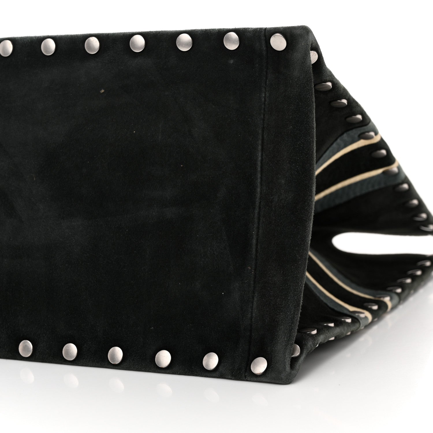Christian Dior Suede Large Sea Book Tote Black 10 of 14