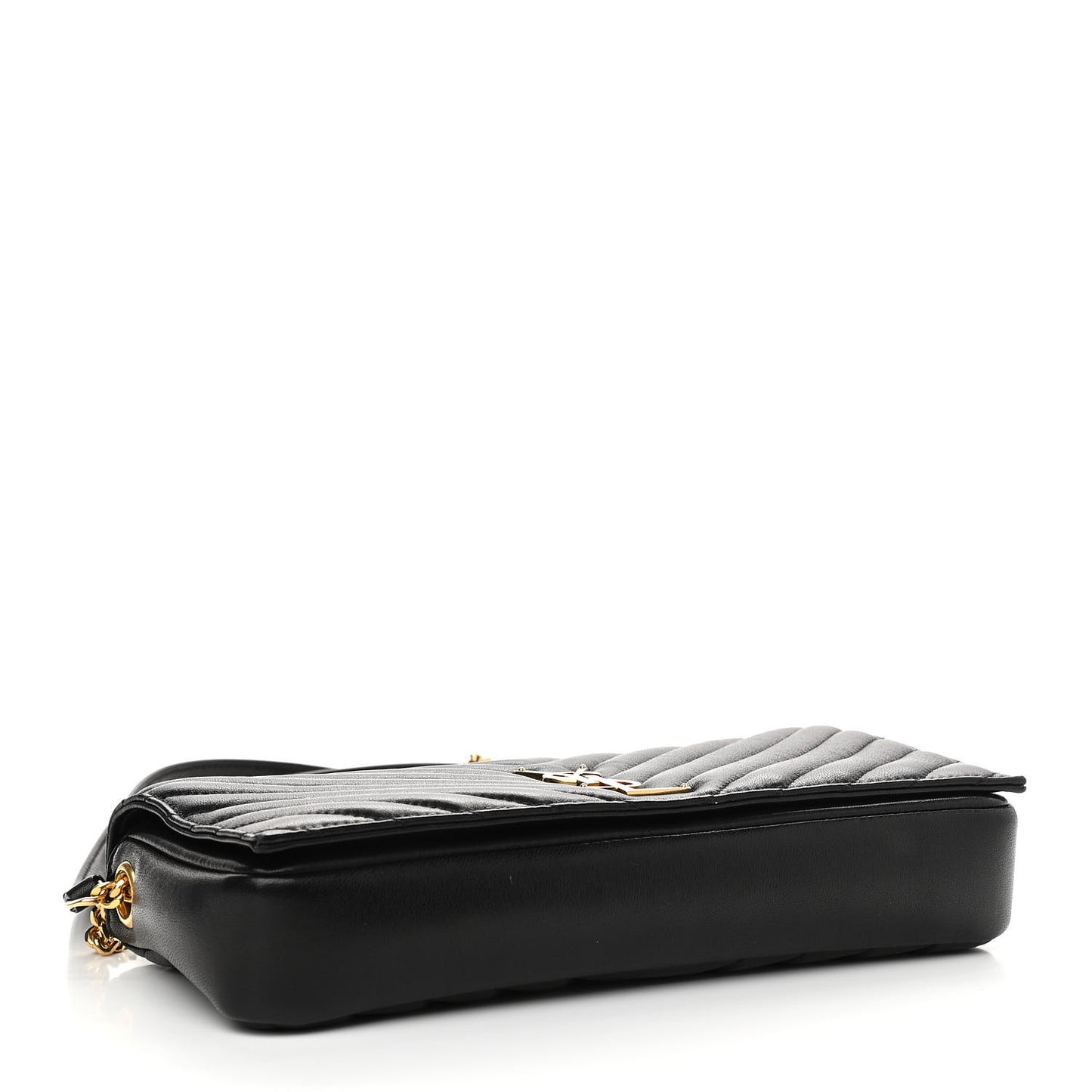 Lambskin Matelasse Monogram Kate 99 Black