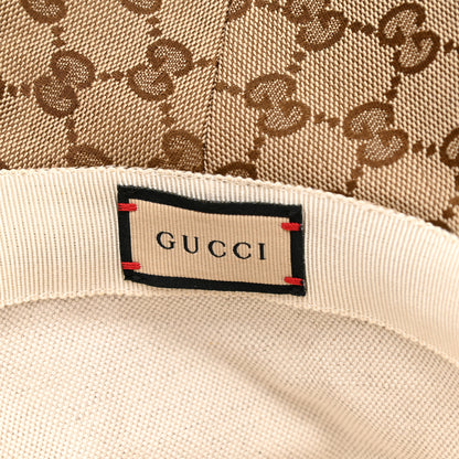 Gucci Monogram Wide Brim Hat M 57 Beige 8 of 10