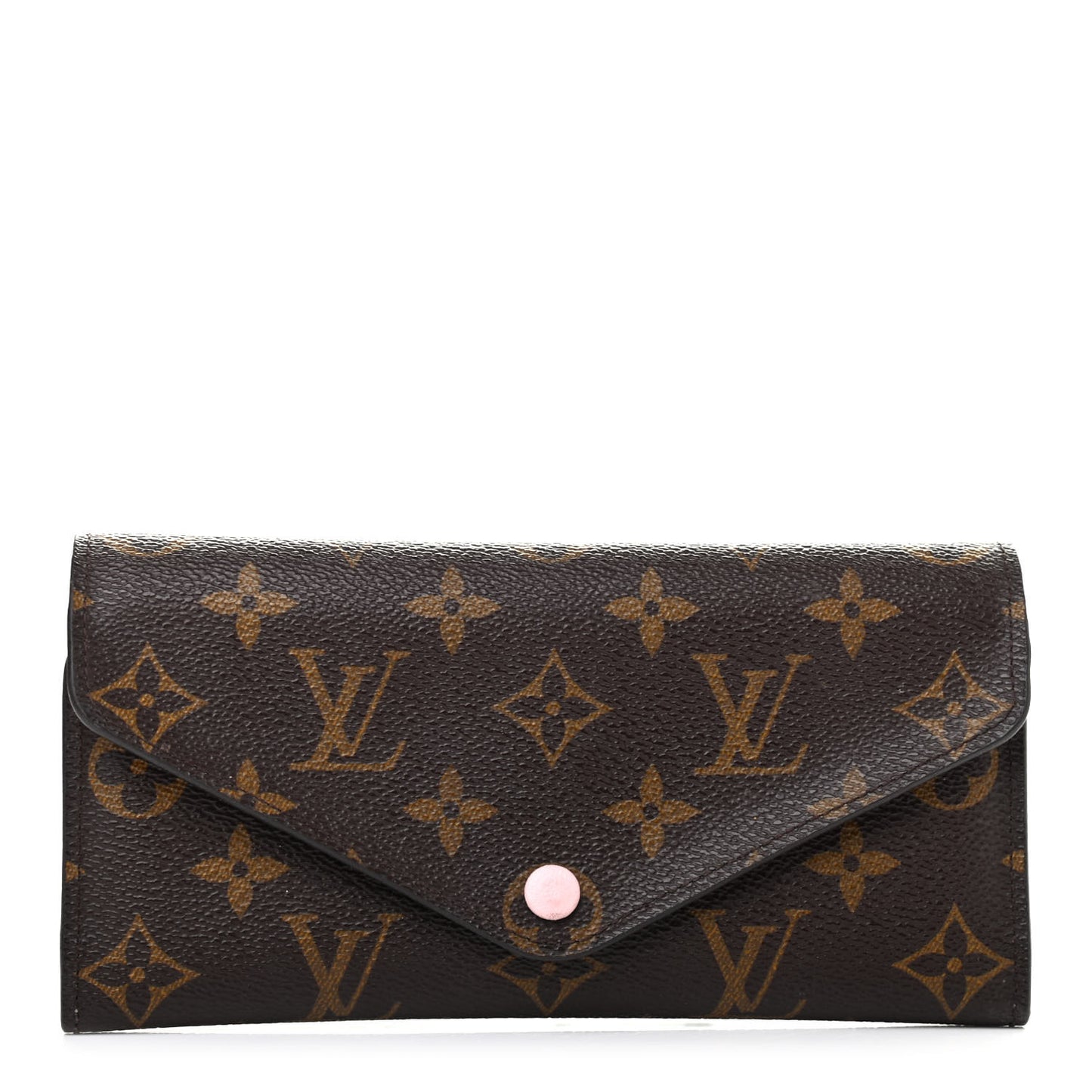 Monogram Josephine Wallet Rose Ballerine