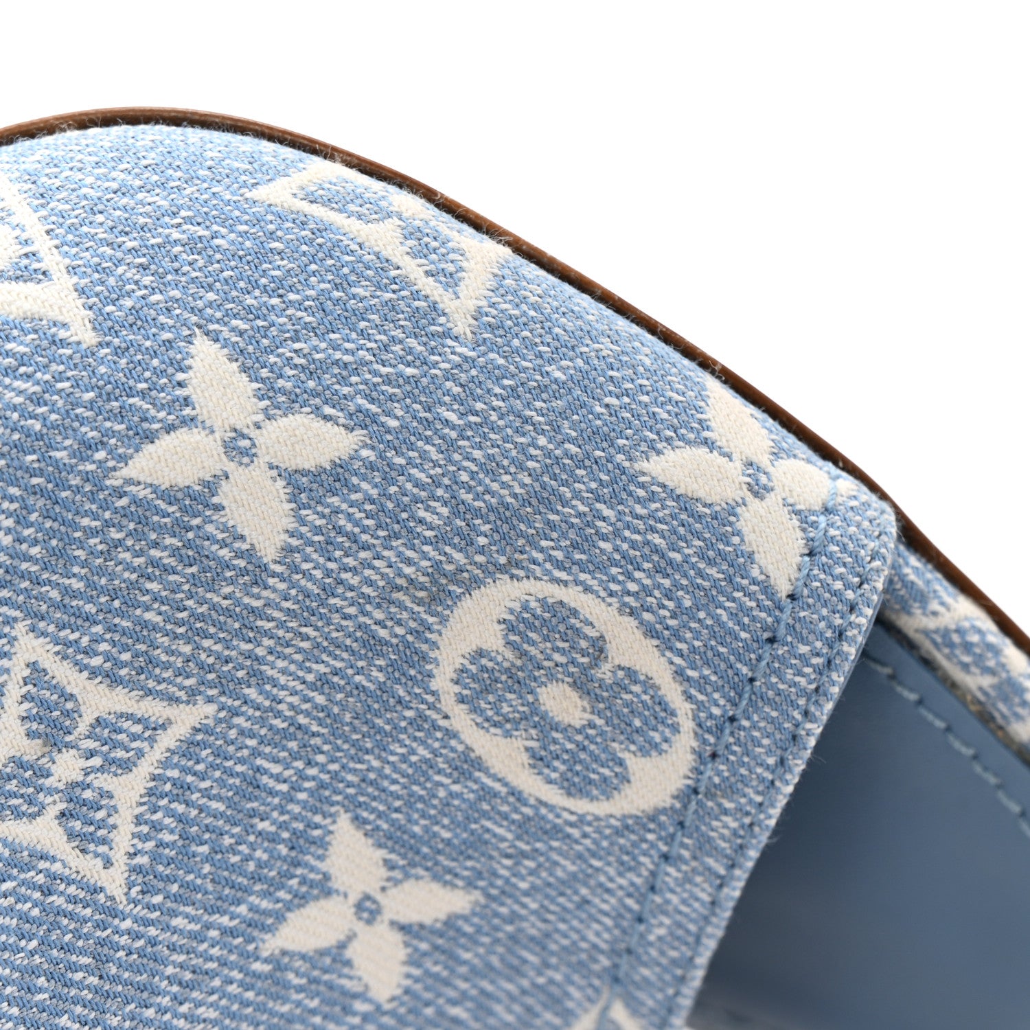 Louis Vuitton Denim Monogram Silhouette Mules 39 Blue 10 of 10