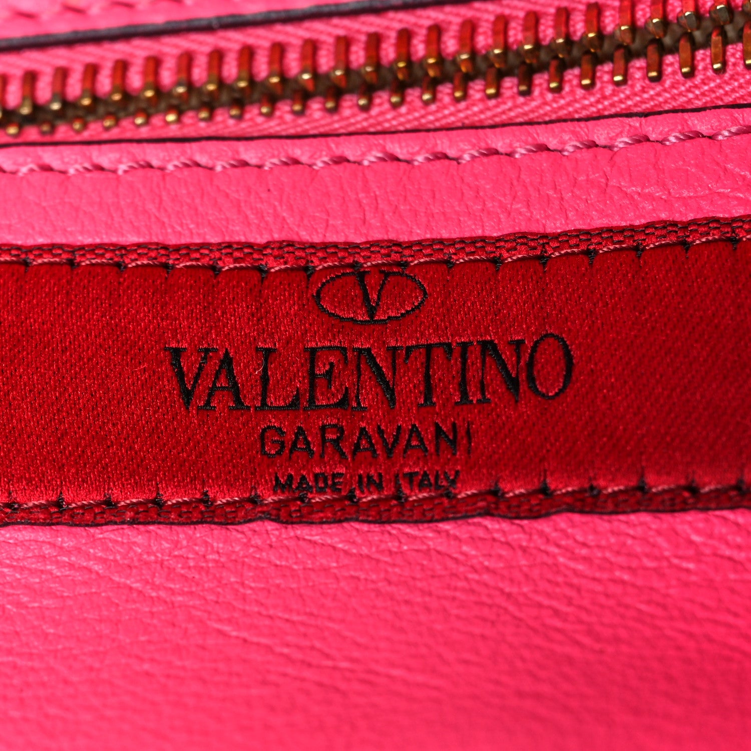 Valentino Garavani Vitello Small Rockstud Tote Fuxia Fluo 8 of 9